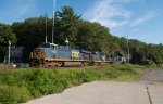 CSXT 5403 Leads Q008 at Fort Montgomery